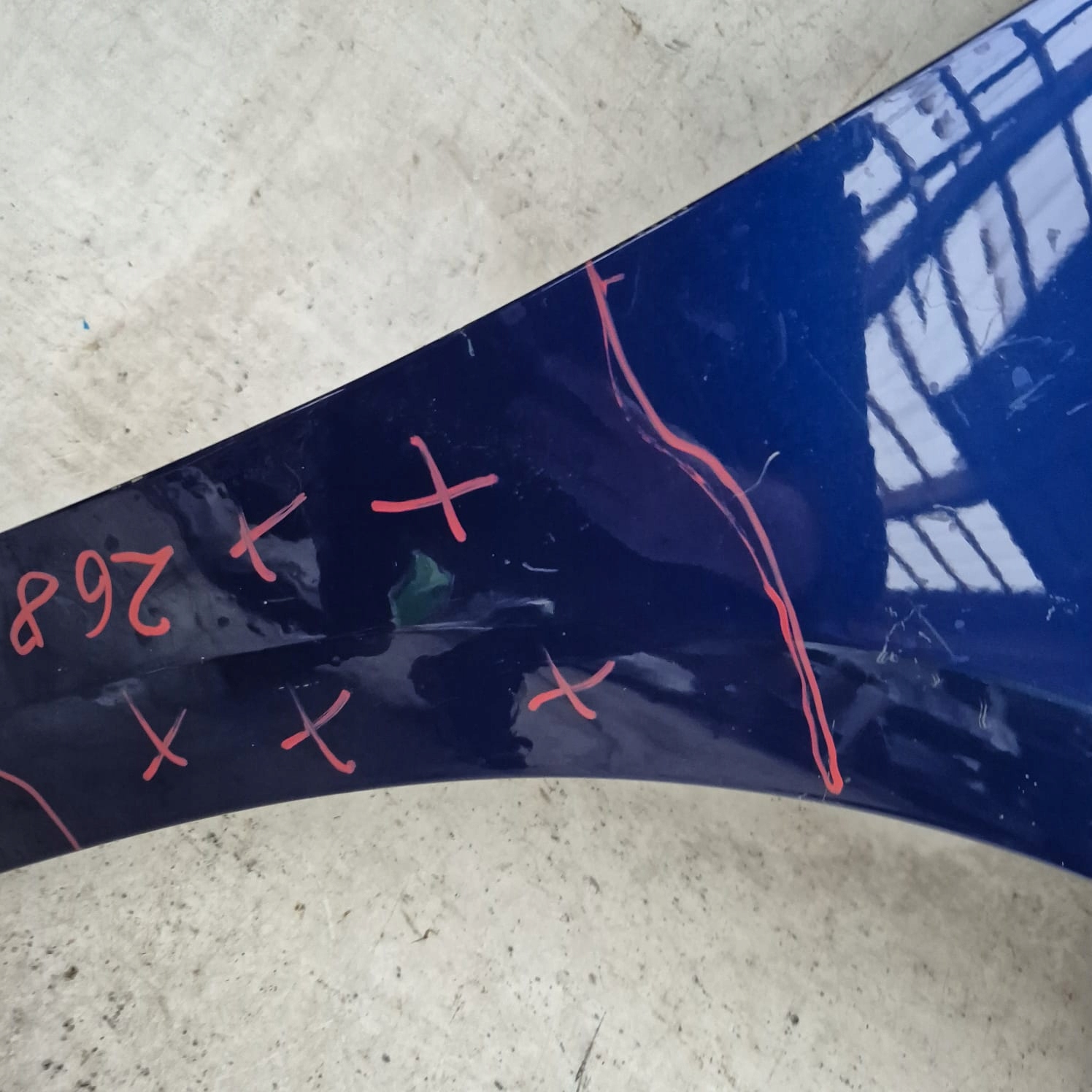 VW GOLF VII 7 LIFT 16-20 fender front front right