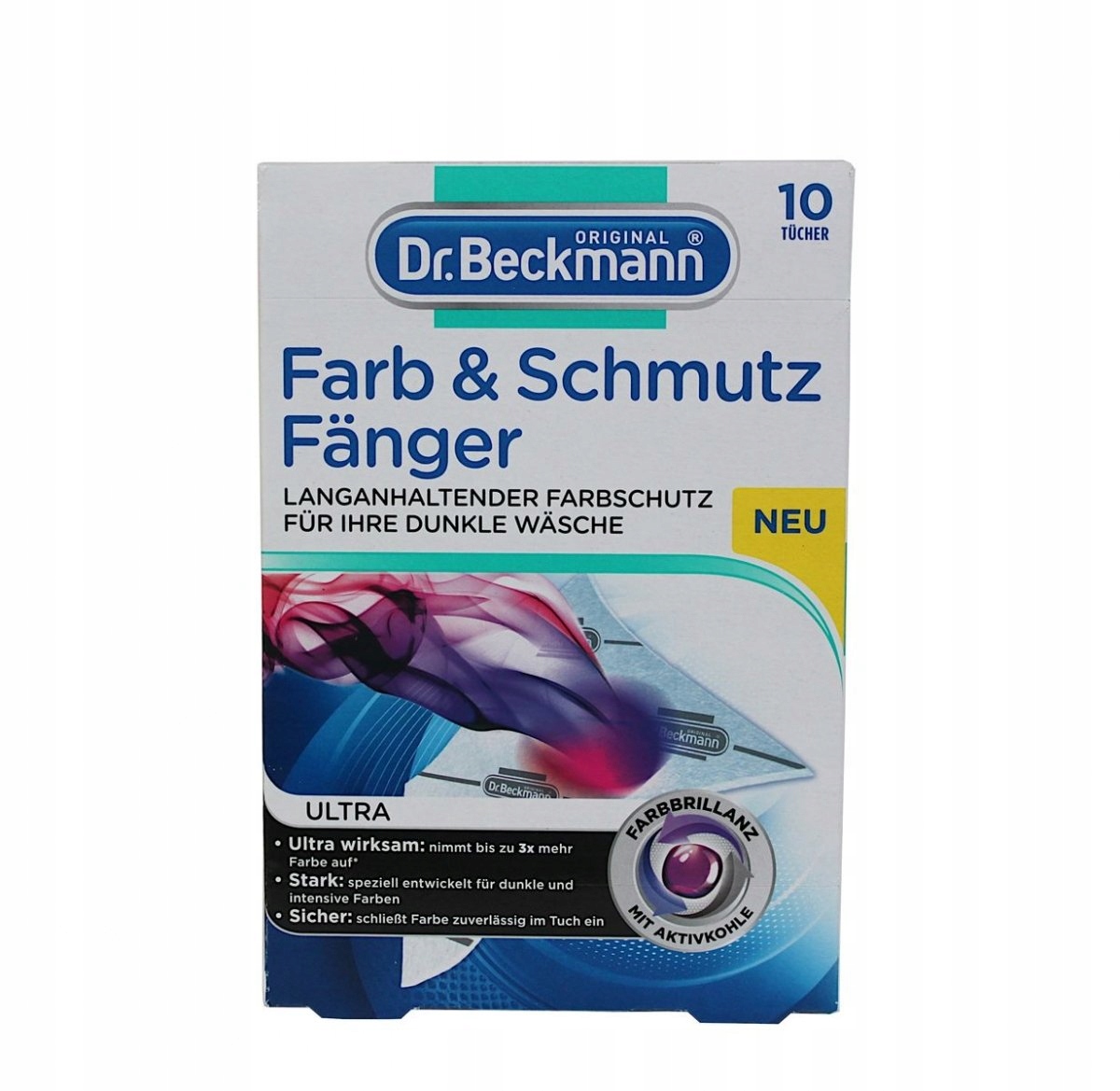 

Dr Beckmann Chusteczki Wyłapujące Kolor Brud 10szt