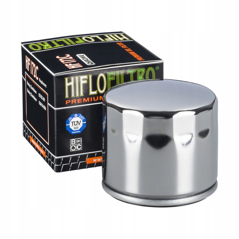 FILTR OLEJU CHROM HIFLOFILTRO HF172C CHROMOWANY