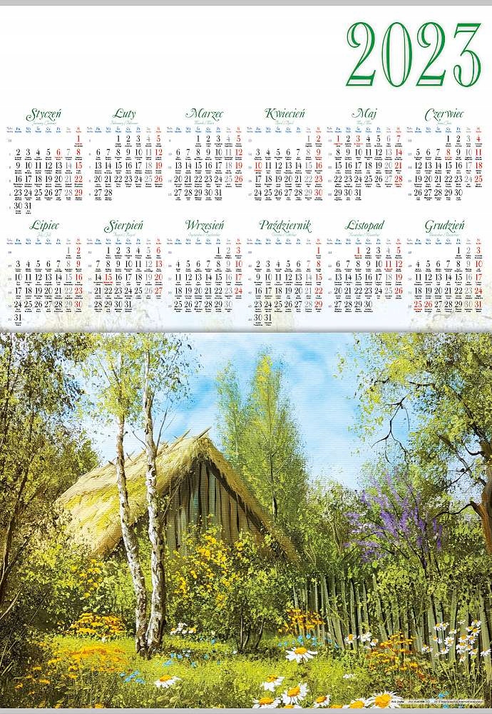 

2023 PL09 Chatka Kalendarz Plakatowy
