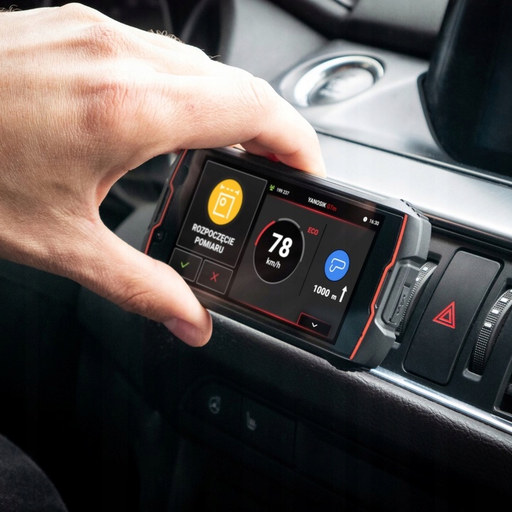 Yanosik GTm Antyradar dotykowy ekran +ABONAMENT Model GTm