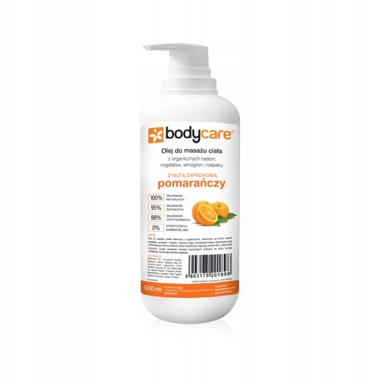 BODYCARE Olej do masażu Pomarańczowy 500ml