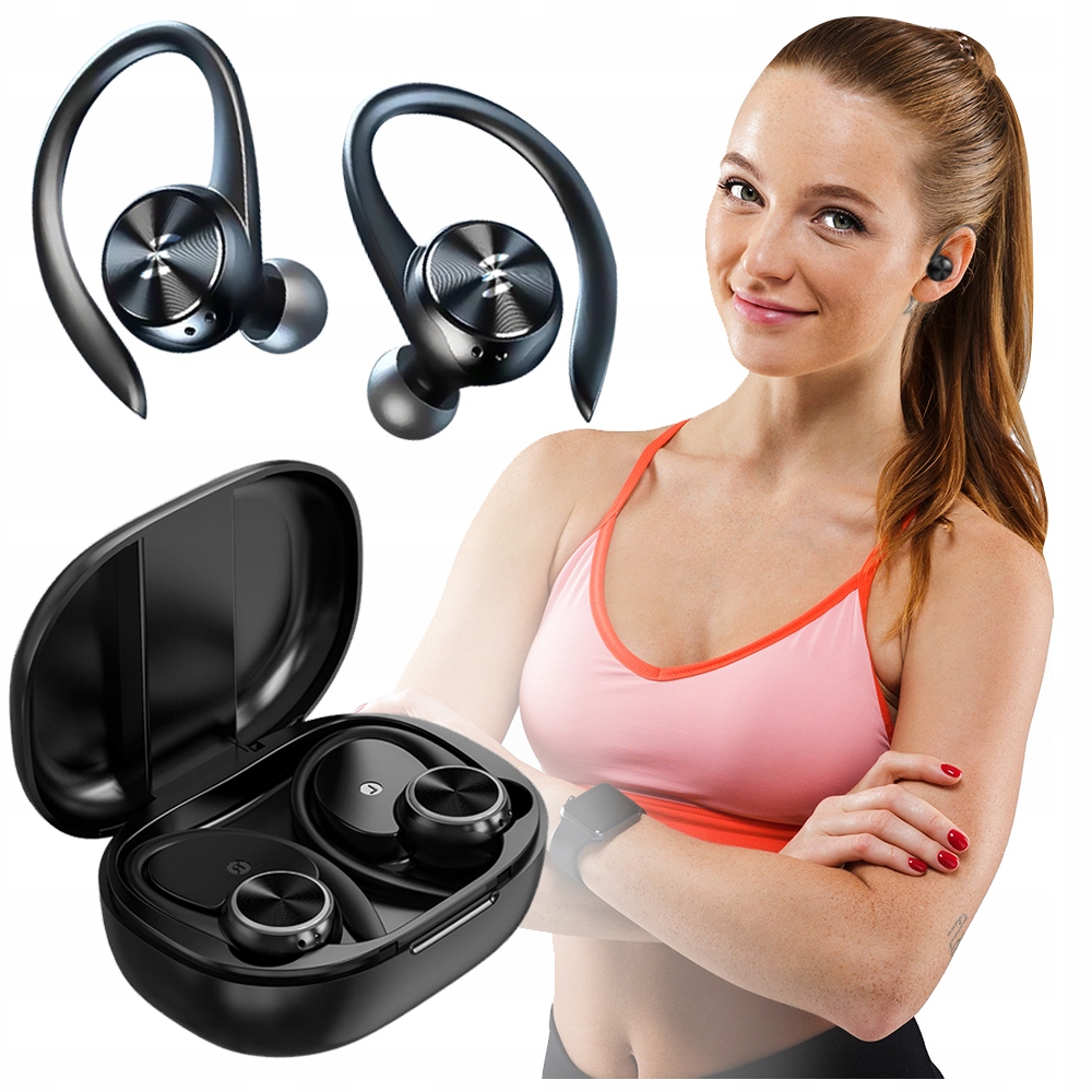 Słuchawki Douszne Bluetooth Bezprzewodowe Tws 5.0