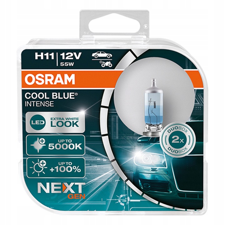 

Osram H11 55 W 64211CBN-HCB 2 szt. Led Efekt 5000K