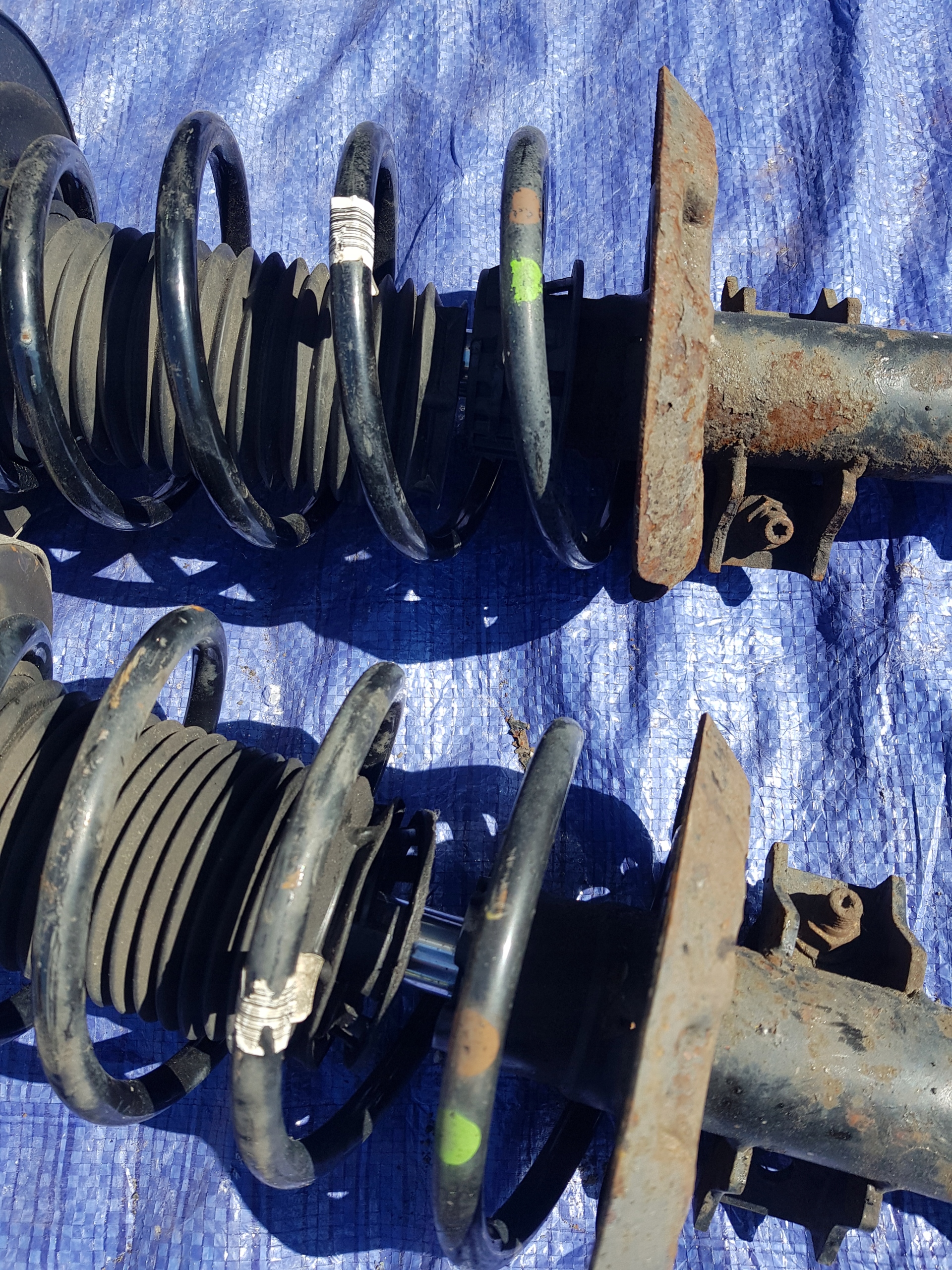 shock absorber front MCPERSON left right MERCEDES W212