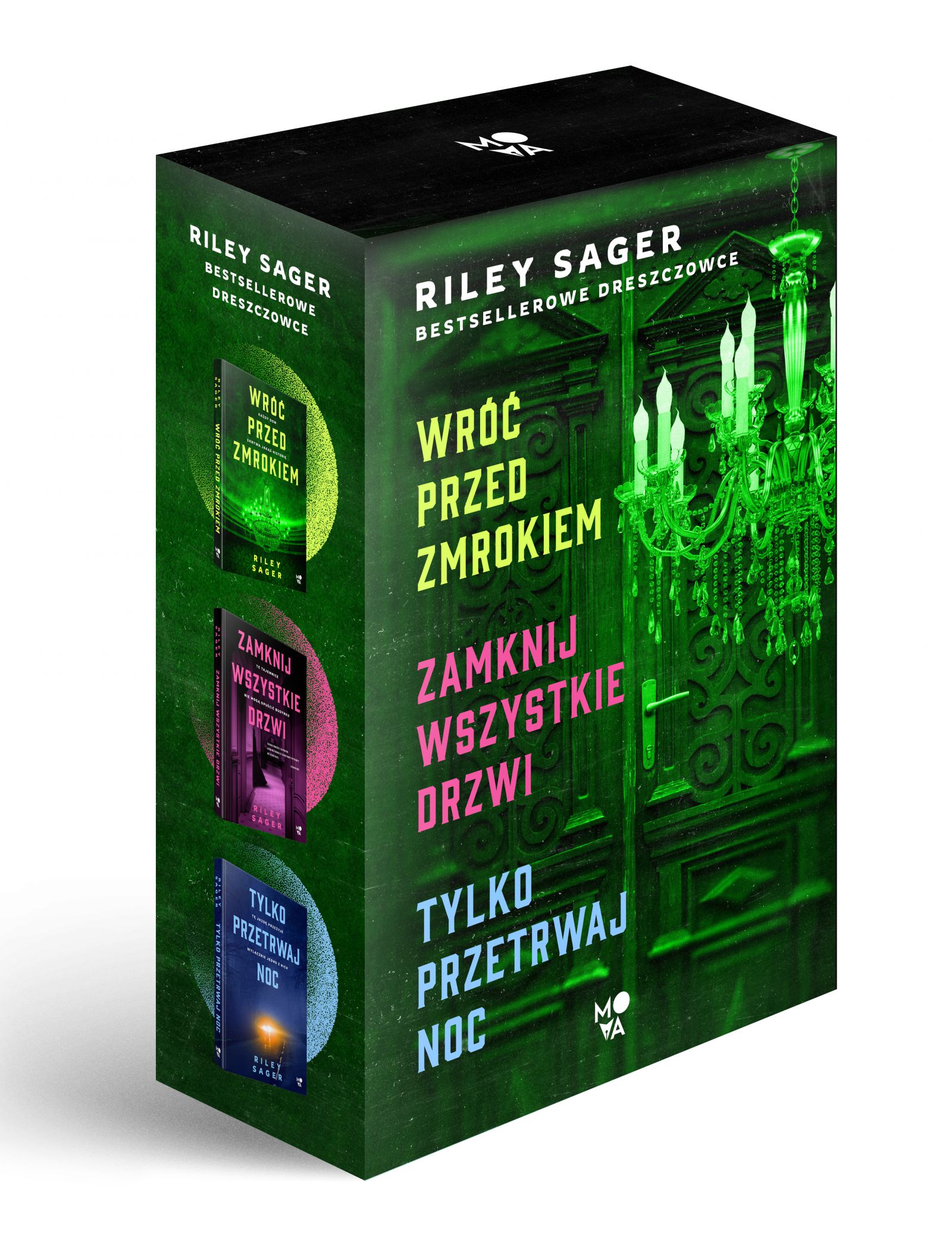 Wróć przed zmrokiem Zamknij wszystkie drzwi Tylko przetrwaj noc Riley