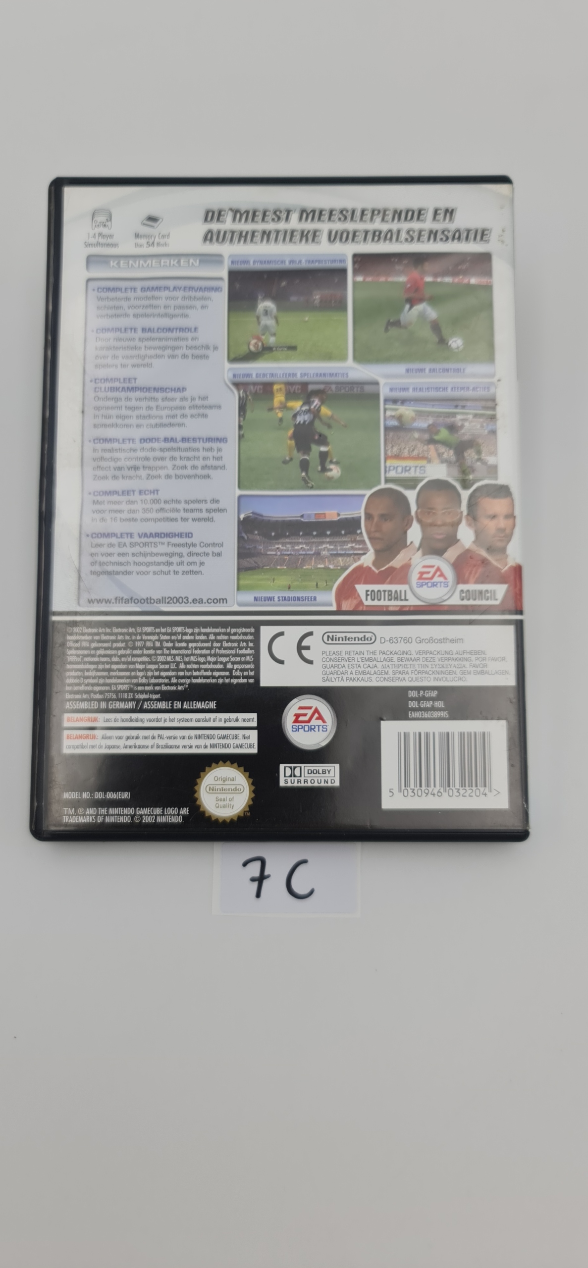 GAMECUBE PAL FIFA FOOTBALL 2003 Tematyka gry akcji