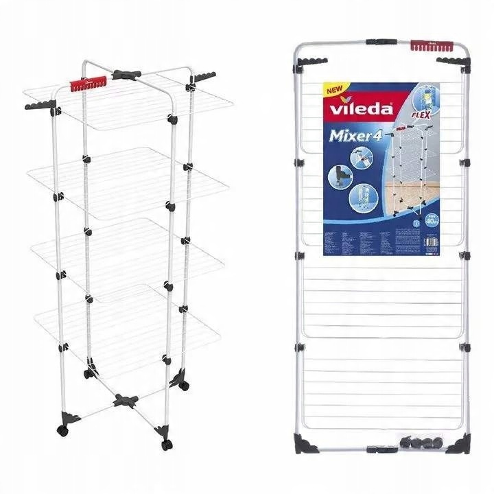 

Suszarka Do Ubrań Wieżowa Vileda Mixer 8 Skrzydeł