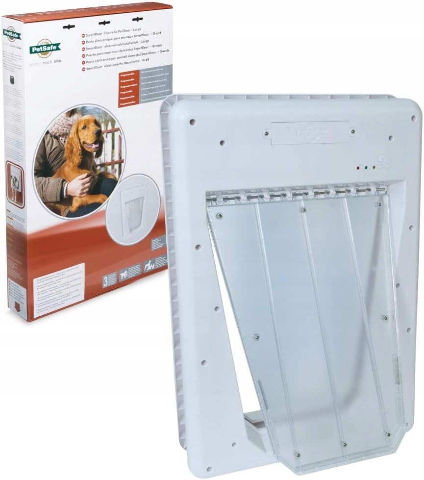 Фото - Інше для котів і кішок PetSafe Smartdoor Elektroniczne Drzwiczki Dla Psów 44x63 CM Uszkodzony 