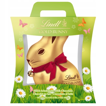 Levně Lindt Zlatý Zajíček mléčná čokoláda 1kg