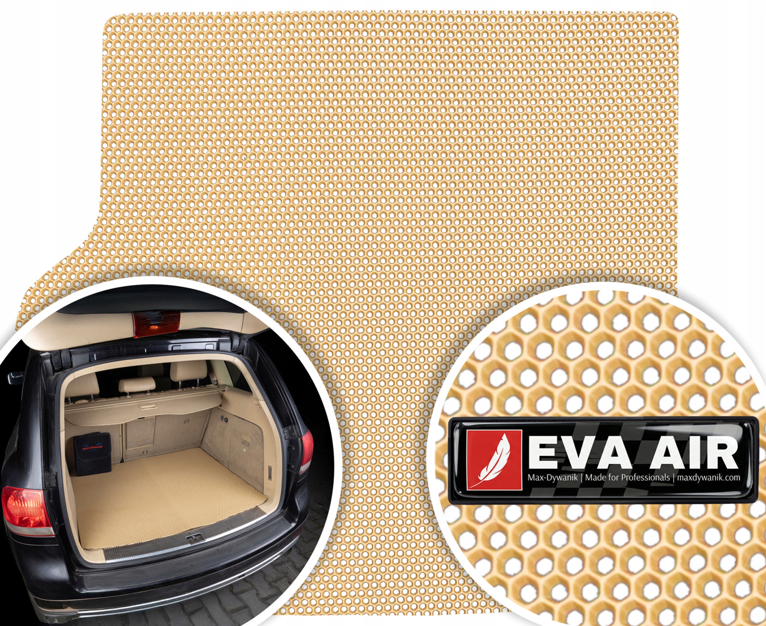 Vw Golf III kombi 1991-1999 Vložka do zavazadlového prostoru Eva Air Honey