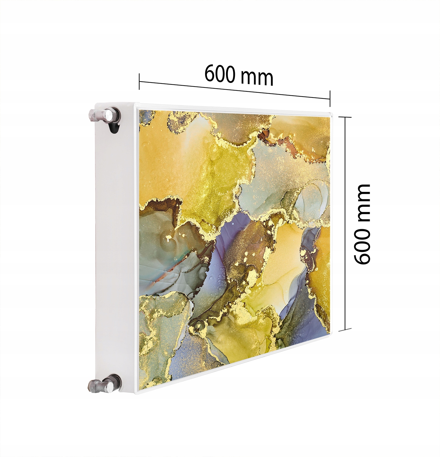 Magnetický Kryt Na Radiátor 60x60 Mramorová Podložka Magnet