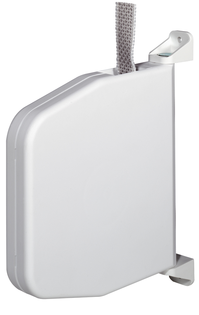 

Zwijacz do rolet zewnętrznych na taśmę biały 15x5