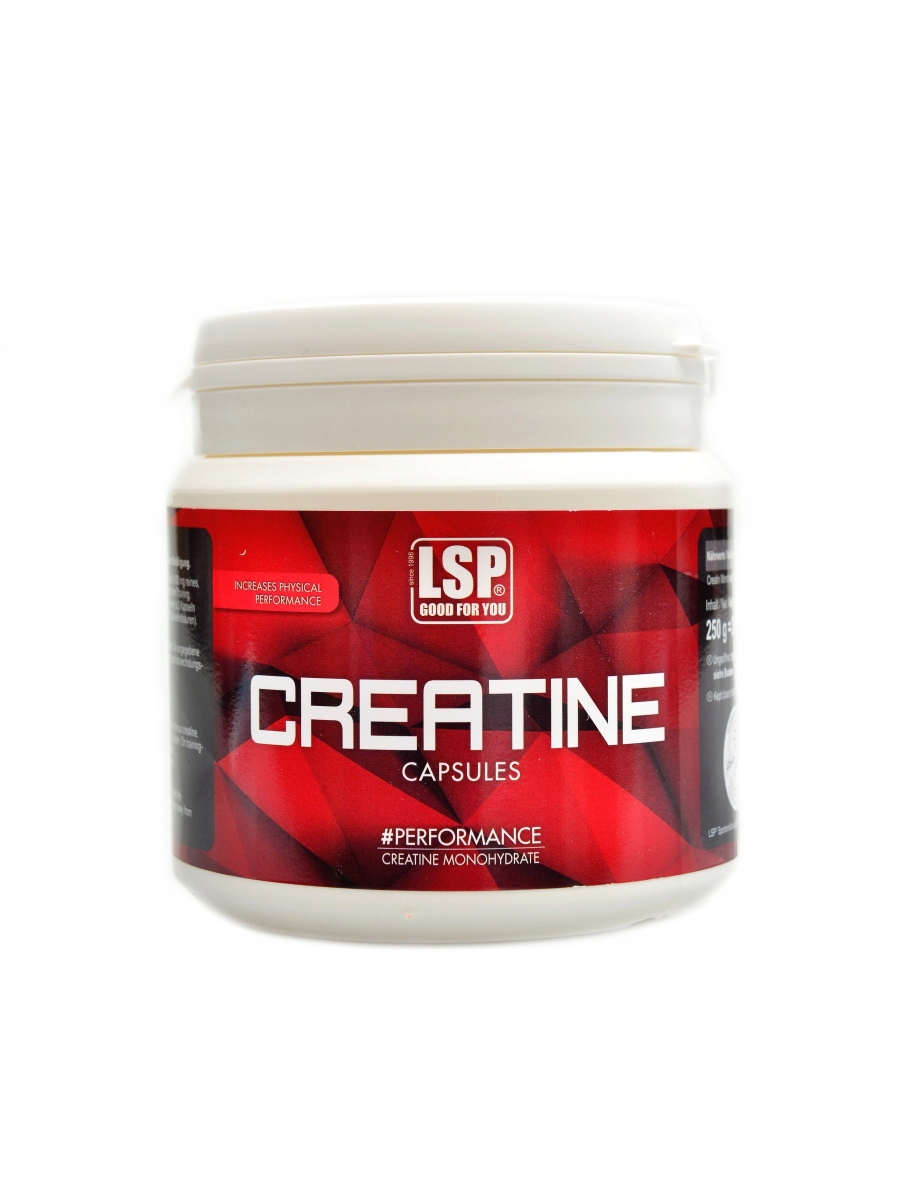 Lsp nutrition Creatine caps 250 kapslí