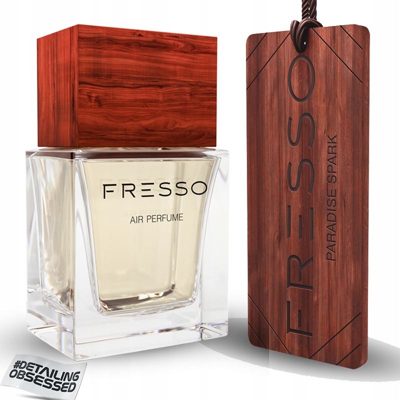 FRESSO PARADISE SPARK PERFUMY SAMOCHODOWE 50ML + ZAWIESZKA ZAPACHOWA ZESTAW Numer katalogowy producenta 15995