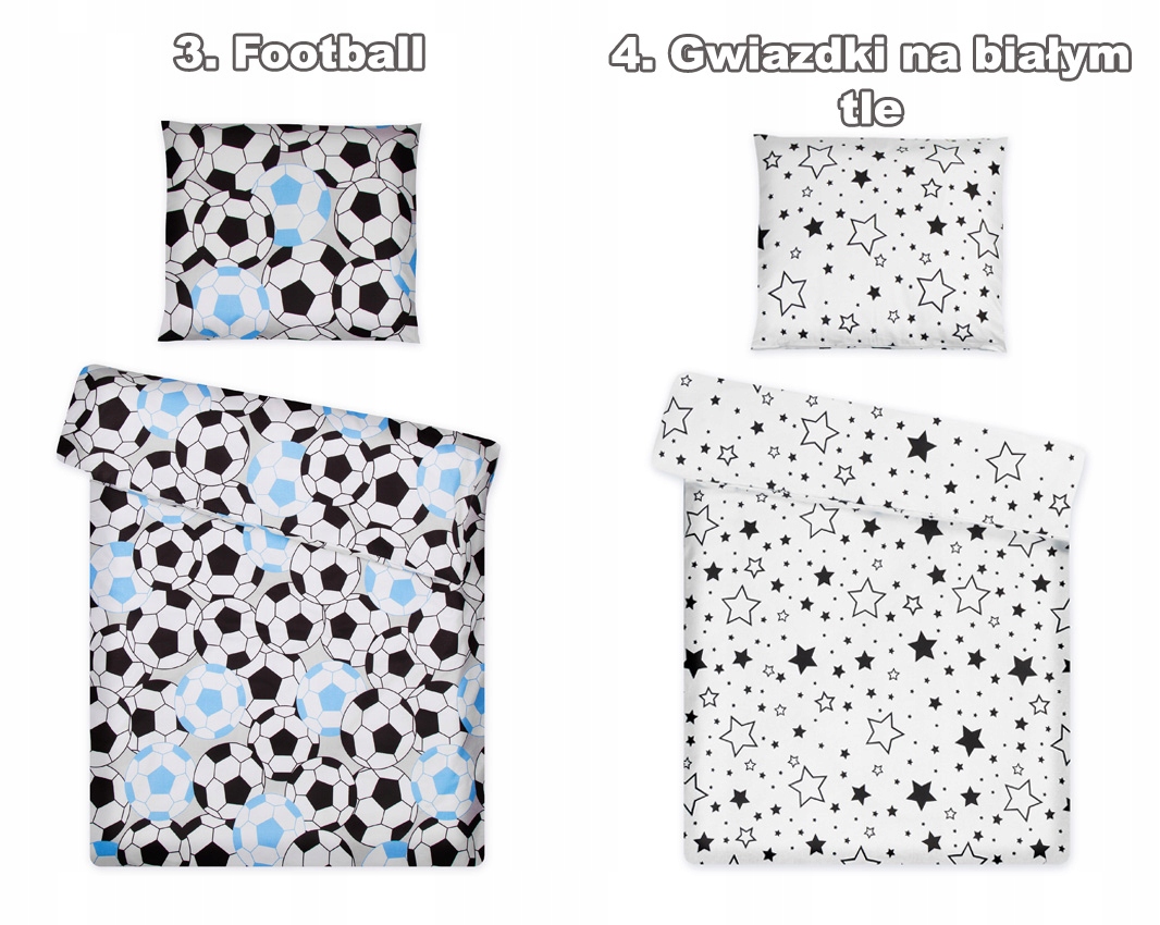 Pościel do łóżka 160x100 60x50 - łóżko 160x80 Długość poduszki 60 cm