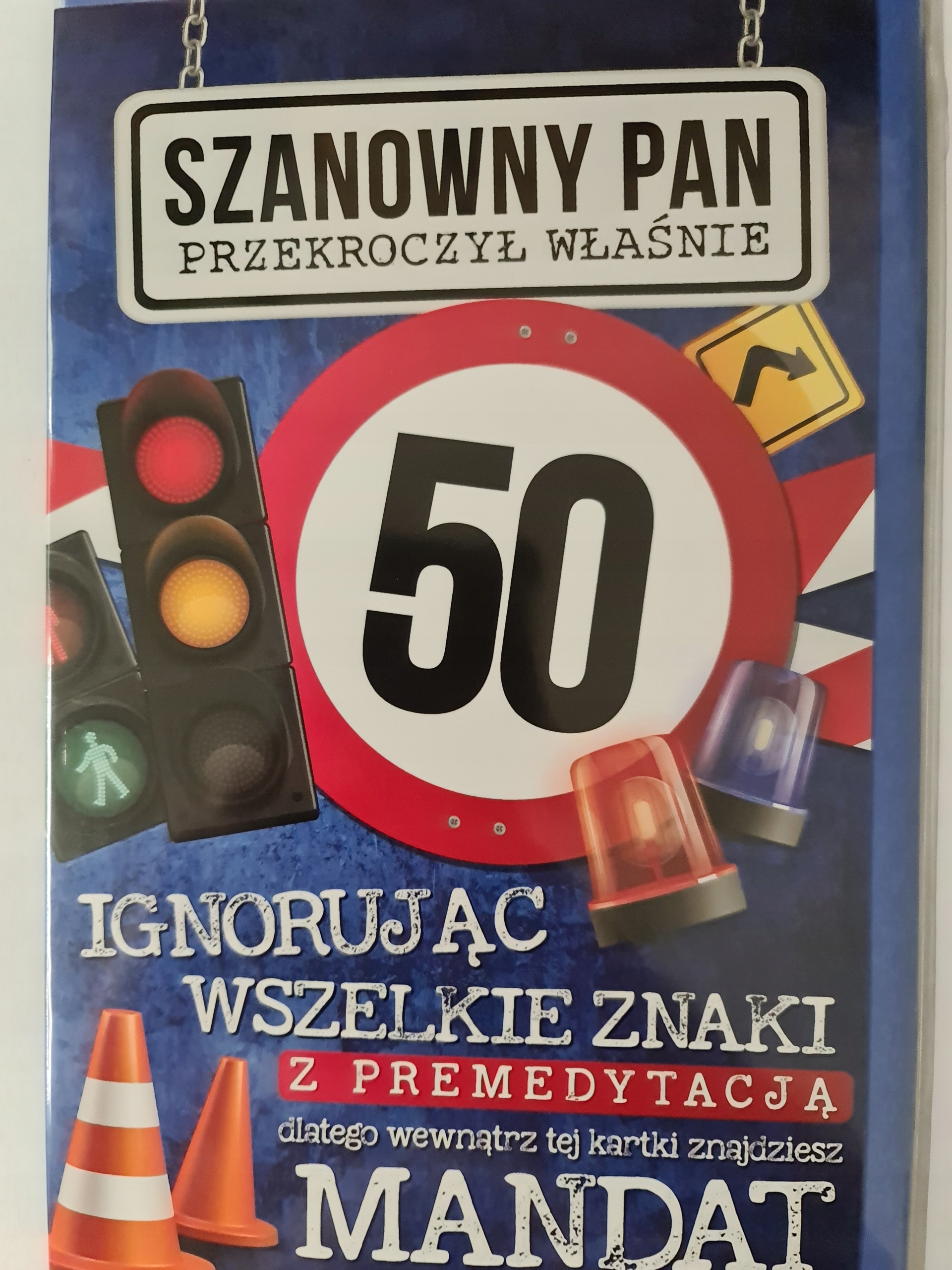 

kartka urodzinowa na 50 lat