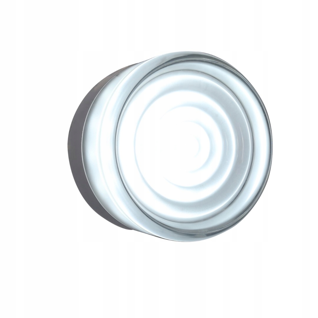 Biela elegantná nástenná lampa Orria s bielym cukríkom do chodby schodiska