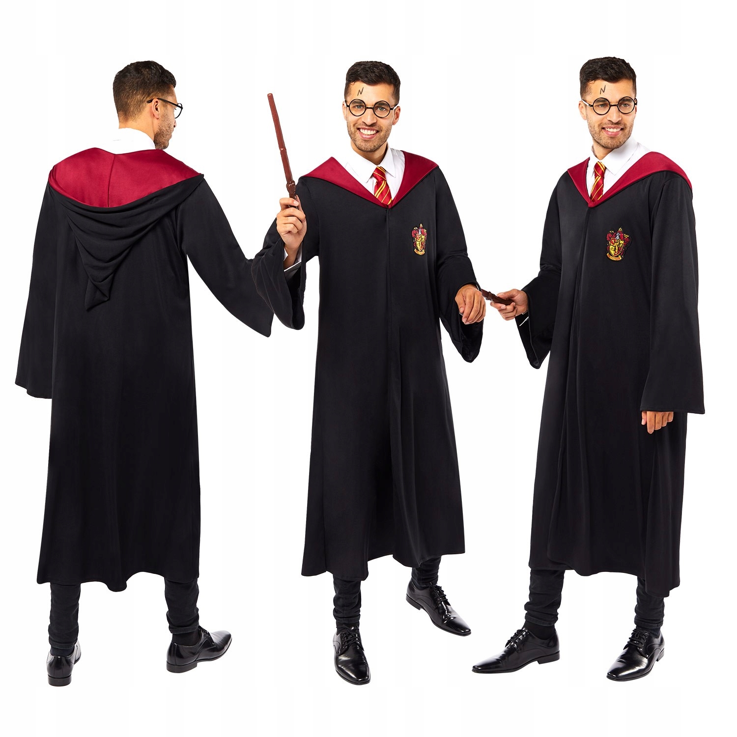 Kostým Harry Potter Gryffindor v licenci, vel. XXL