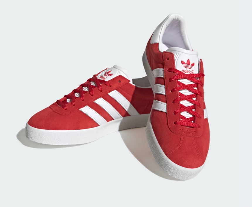 Boty Adidas Gazelle 85 červené IG0455 – velikost 44 2/3