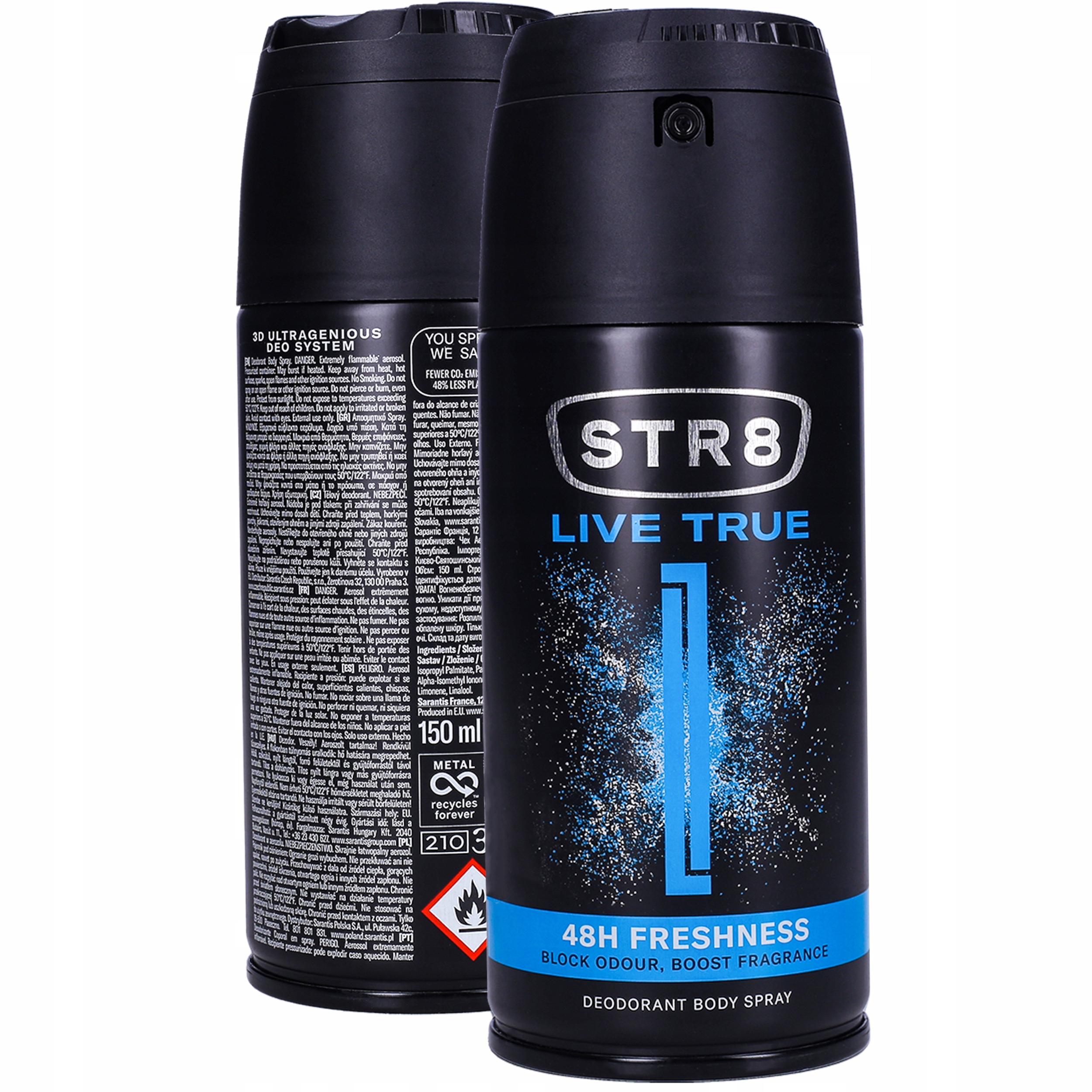 

STR8 Live True 48H Dezodorant 150ML