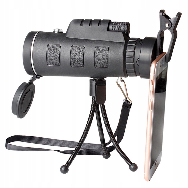 Монокуляр и держатель для смартфонов