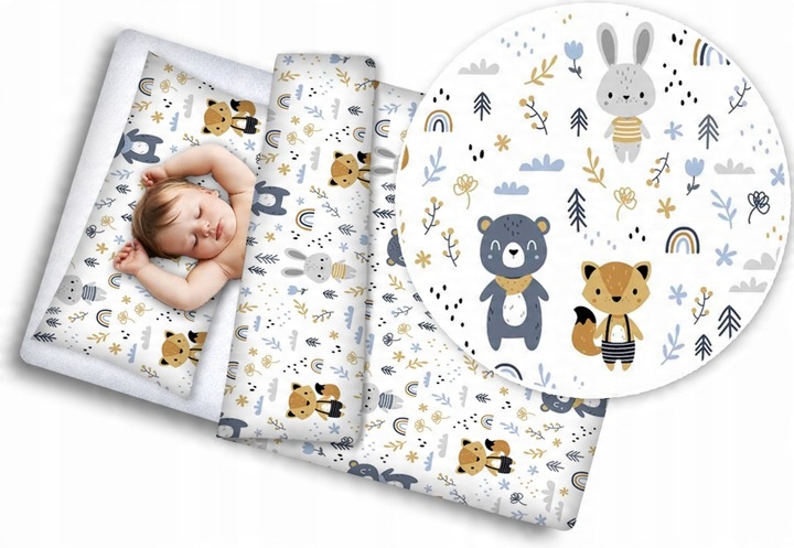 

Pościel Dziecięca 5EL 135x100 Bawełna 100% Babymam