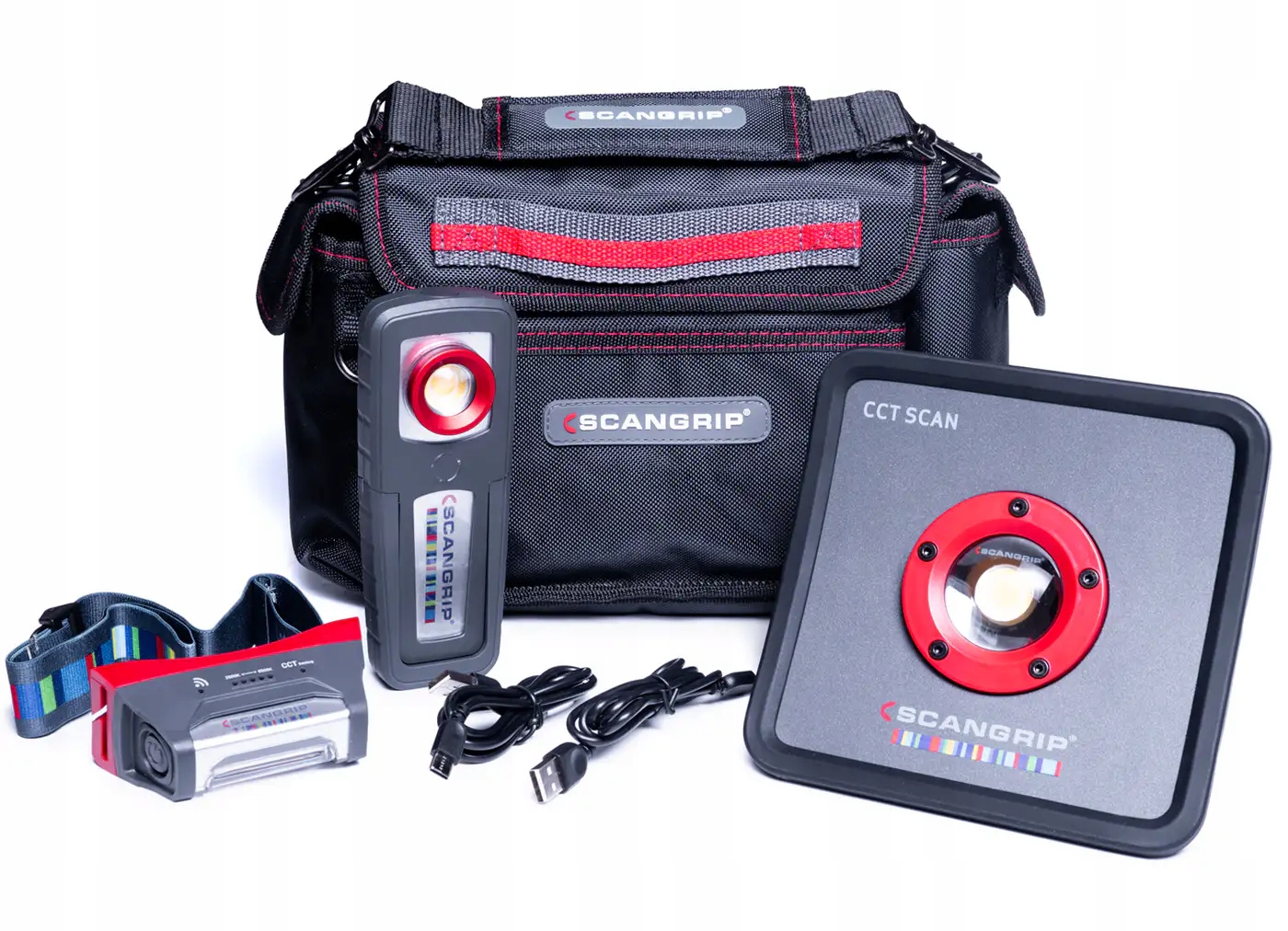 Scangrip Detailing Kit Essential kompletný set v taške, 3 ks