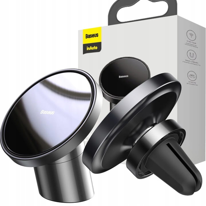 BASEUS RADAR UCHWYT SAMOCHODOWY MAGNETYCZNY NA DESKĘ SZYBĘ KRATKĘ MagSafe