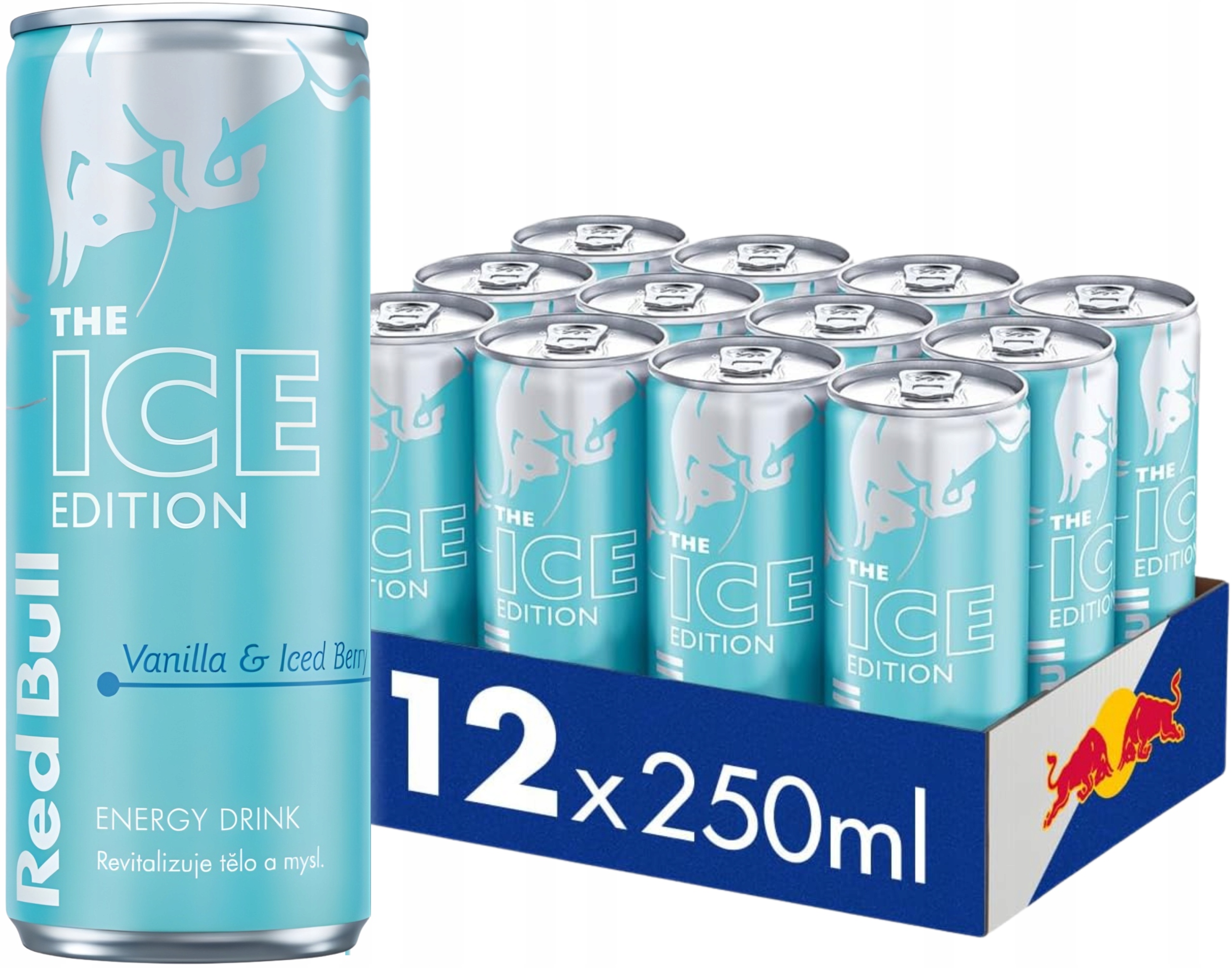 Red Bull The Ice Edition Vanilla & Iced Berry 12×250ml