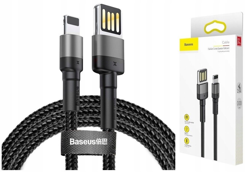 

Baseus Szybki Kabel Lightning 1m Usb do iPhone