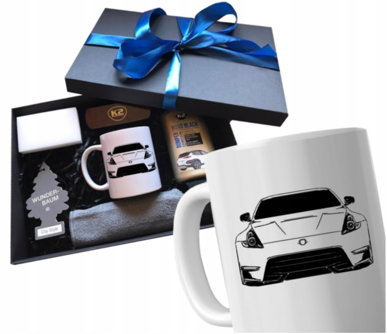 Dárek hrnek dárková sada doplňků řidiče auta Nissan pro kluka