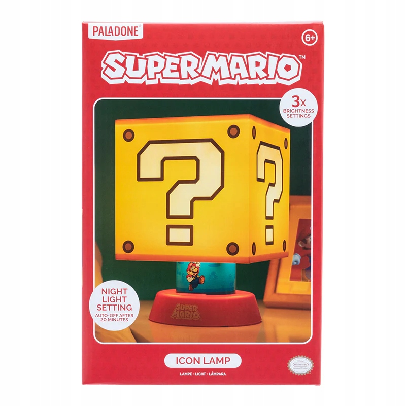 Lampička Mario Icon Light