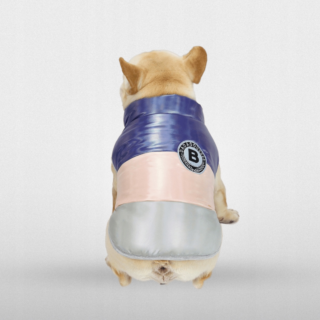 Bunda Pro Psa Buldočka Mopsa Různé Barvy Hello Moon Tricolor růžová S