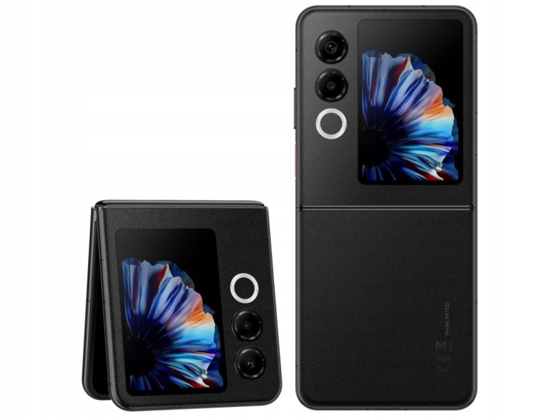 Smartfon Nubia Flip 2 5G 8/256GB 6.9" 120Hz Czarny
