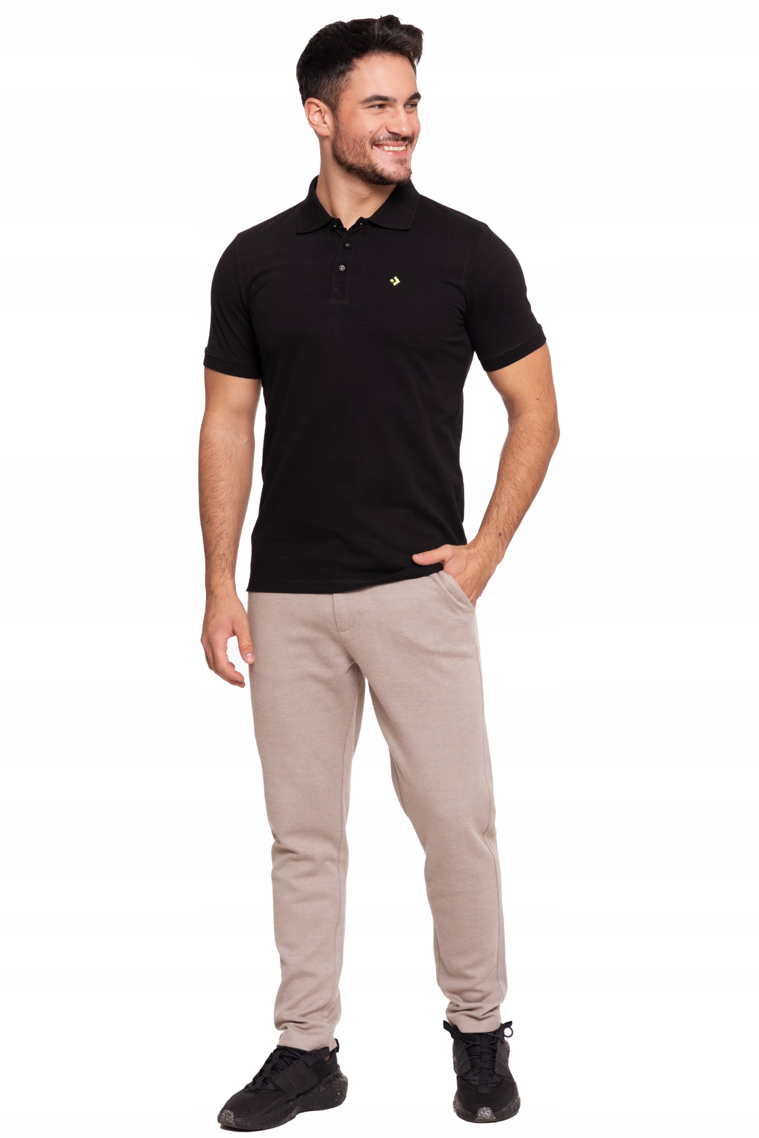 POLO KOSZULKA MĘSKA BAWEŁNA 100% PREMIUM KLASYCZNA ELEGANCKA MORAJ 3XL Wzór dominujący bez wzoru