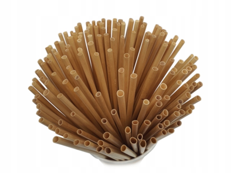

Słomki ze słomy 20cm, naturalne/100 sztuk