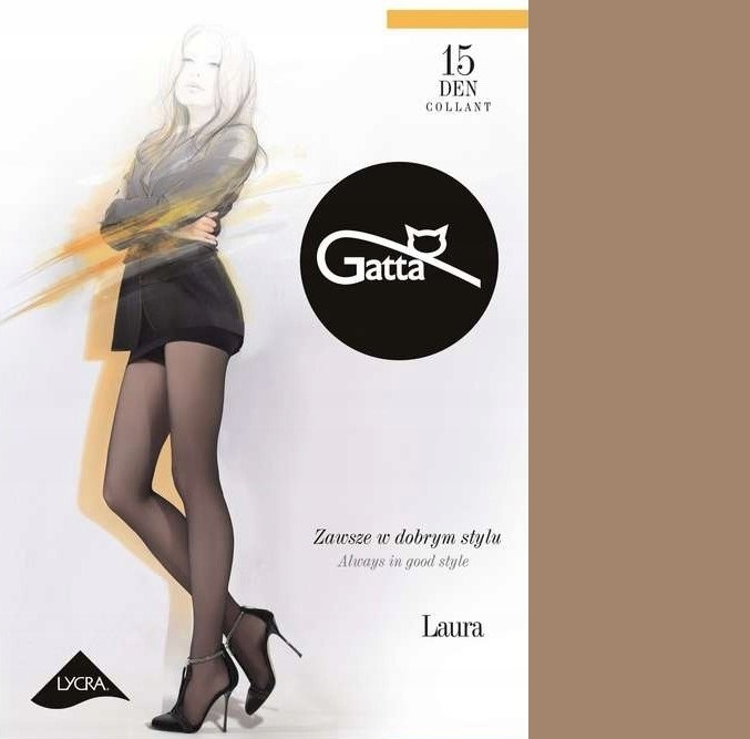 

Gatta Laura 15den rajstopy lycra playa 4