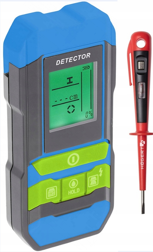 

Hogert Detektor Wykrywacz Metalu Kabli Higrometr