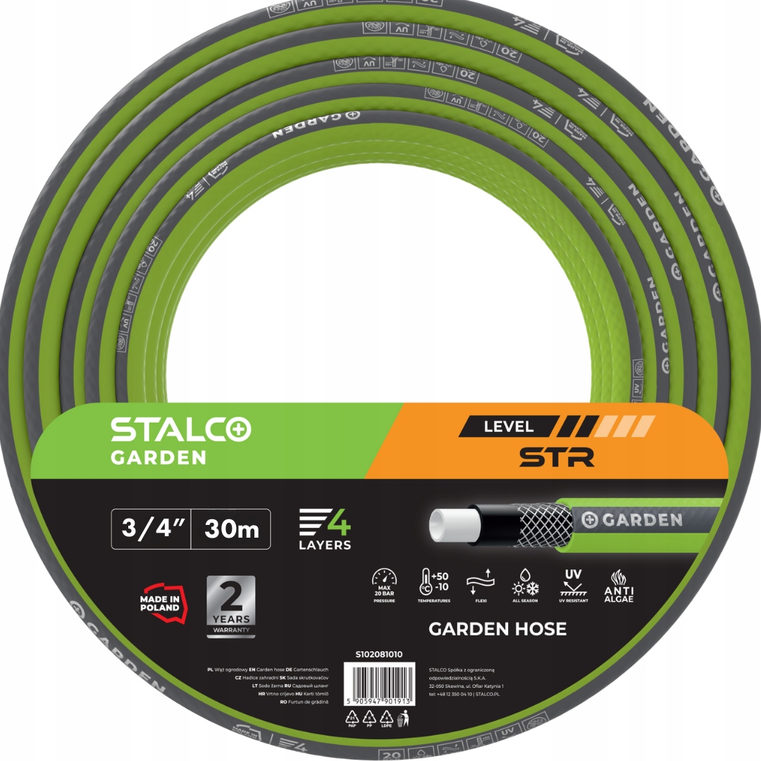 Stalco Hadice silná 4 vrstvy 3/4“ 30 m