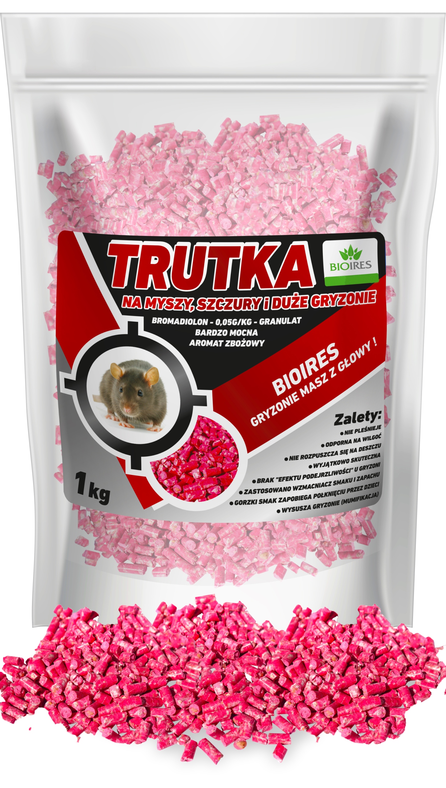 

Silna Trutka Trucizna Na Szczury Krety Kuny 1 Kg