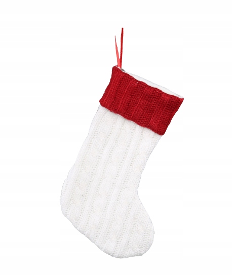 

Świąteczna Skarpeta Na Prezenty Biała Wisząca Xmas