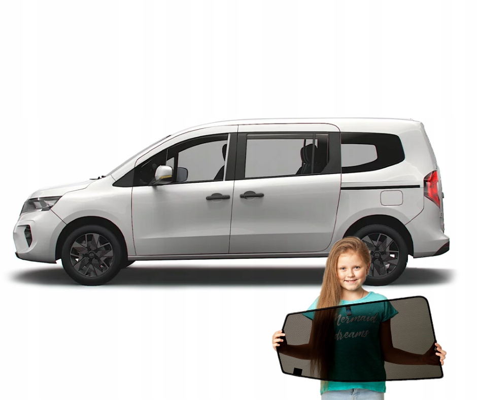 Sluneční clony na magnety pro Nissan Townstar 7místné
