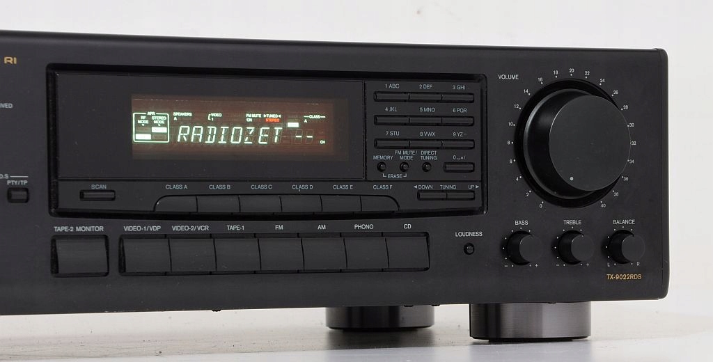 ONKYO TX-9022RDS SOLIDNY AMPLITUNER STEREO RDS System dźwięku 2.0
