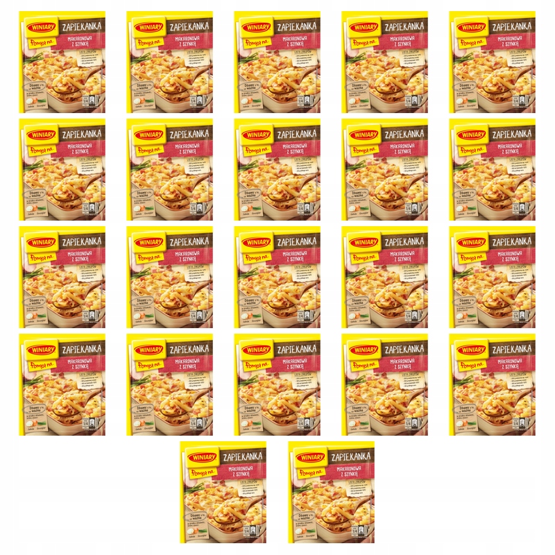 Winiary Nápad na... Těstovinový zapékaný hrnec se šunkou 35 g X22