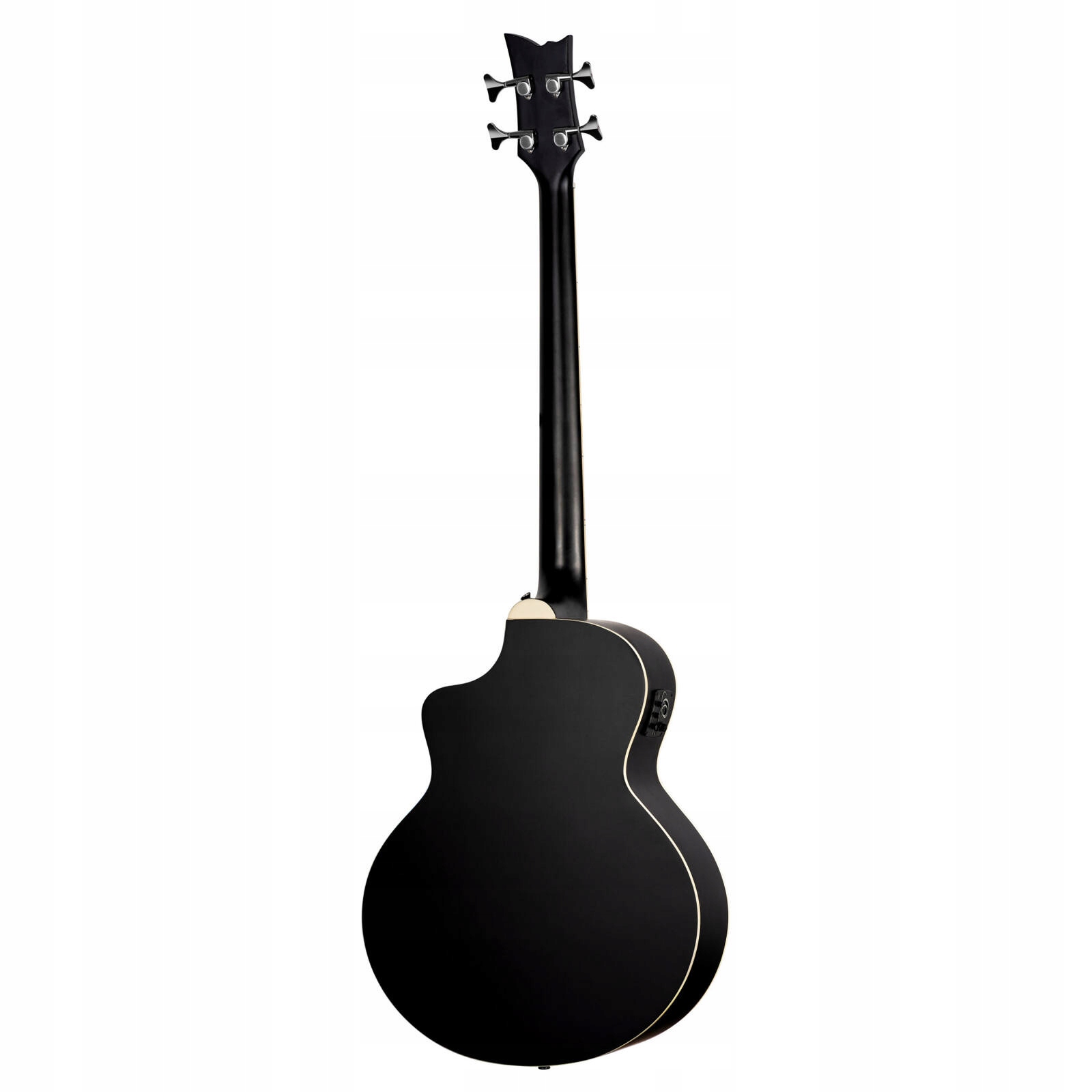Gitara basowa elektroakustyczna Ortega D7CE-SBK-4 czarna Liczba strun 4