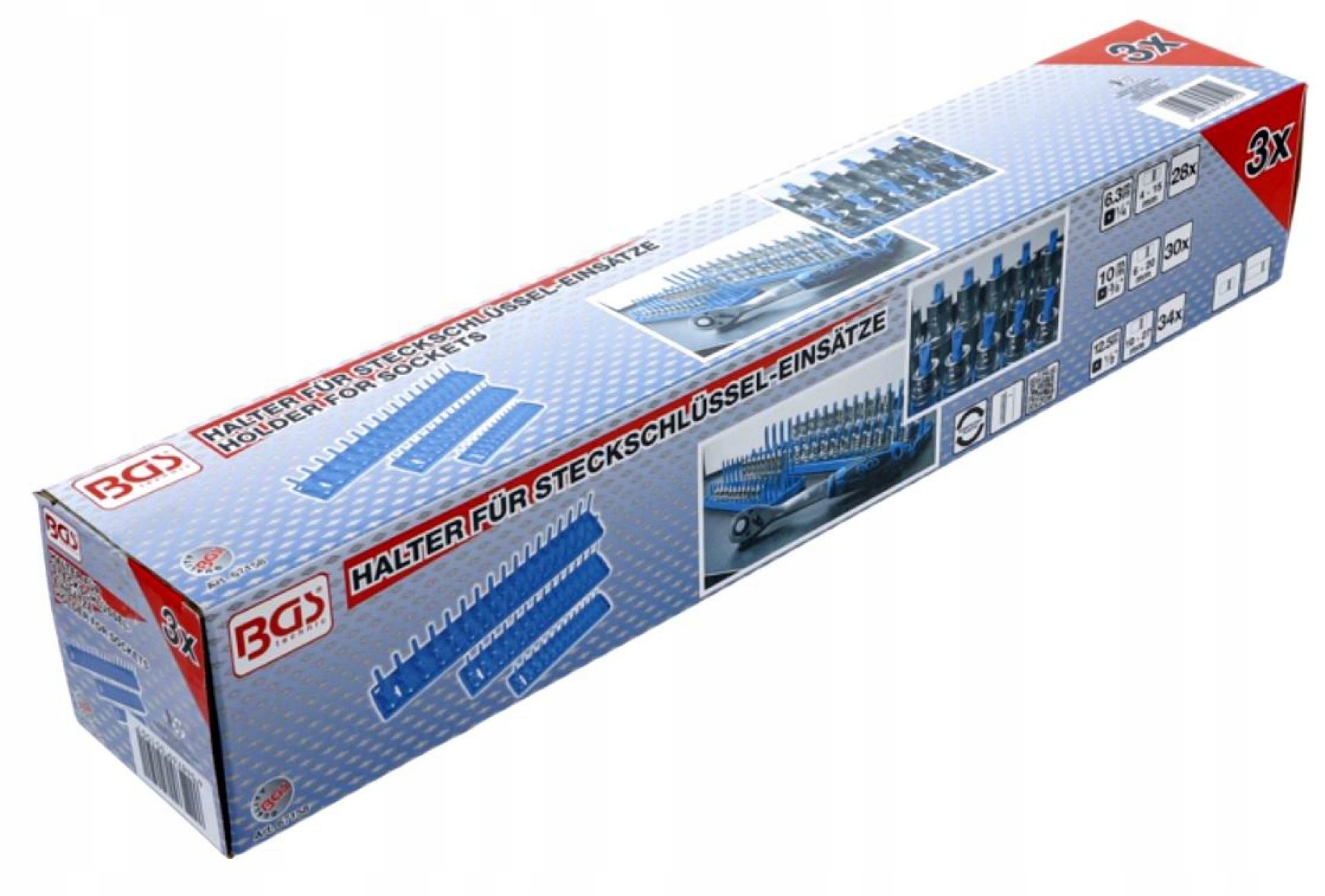 STOJAK WIESZAK POLKA NA NASADKI 92SZT BGS TECHNIC Producent code B 67158