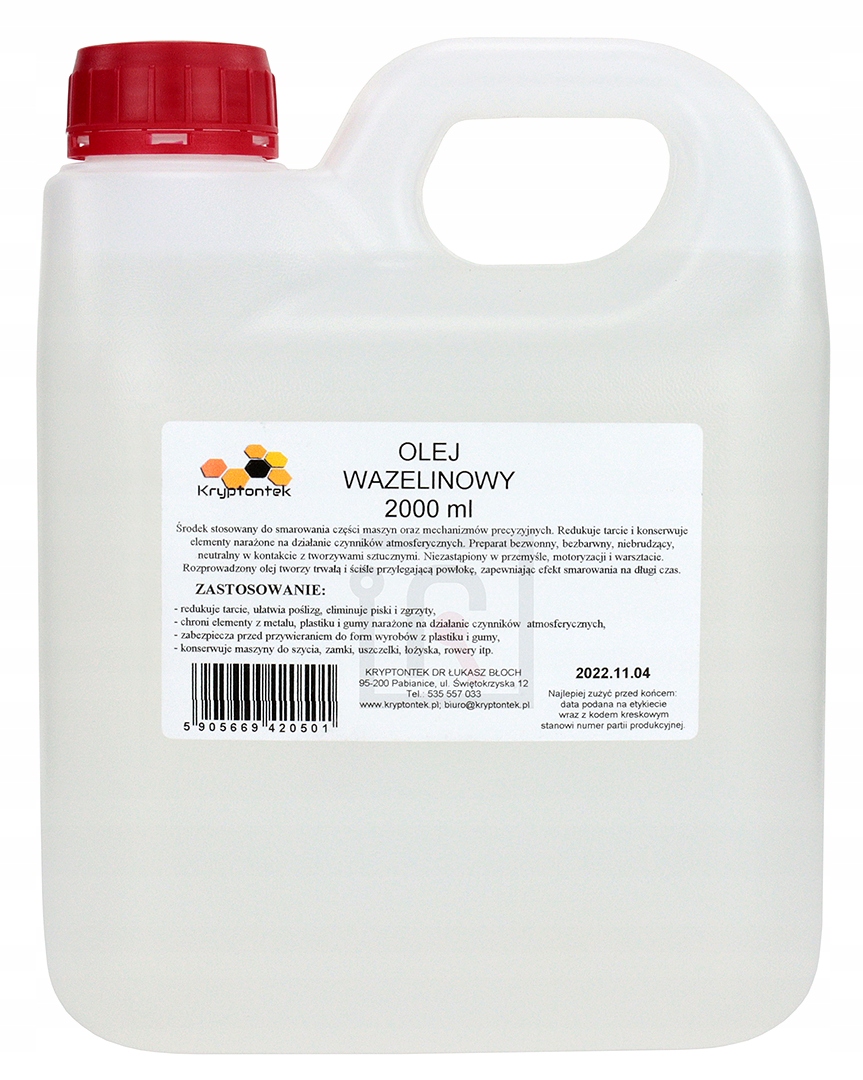 Вазелиновое масло Kryptontek для консервации 2 л