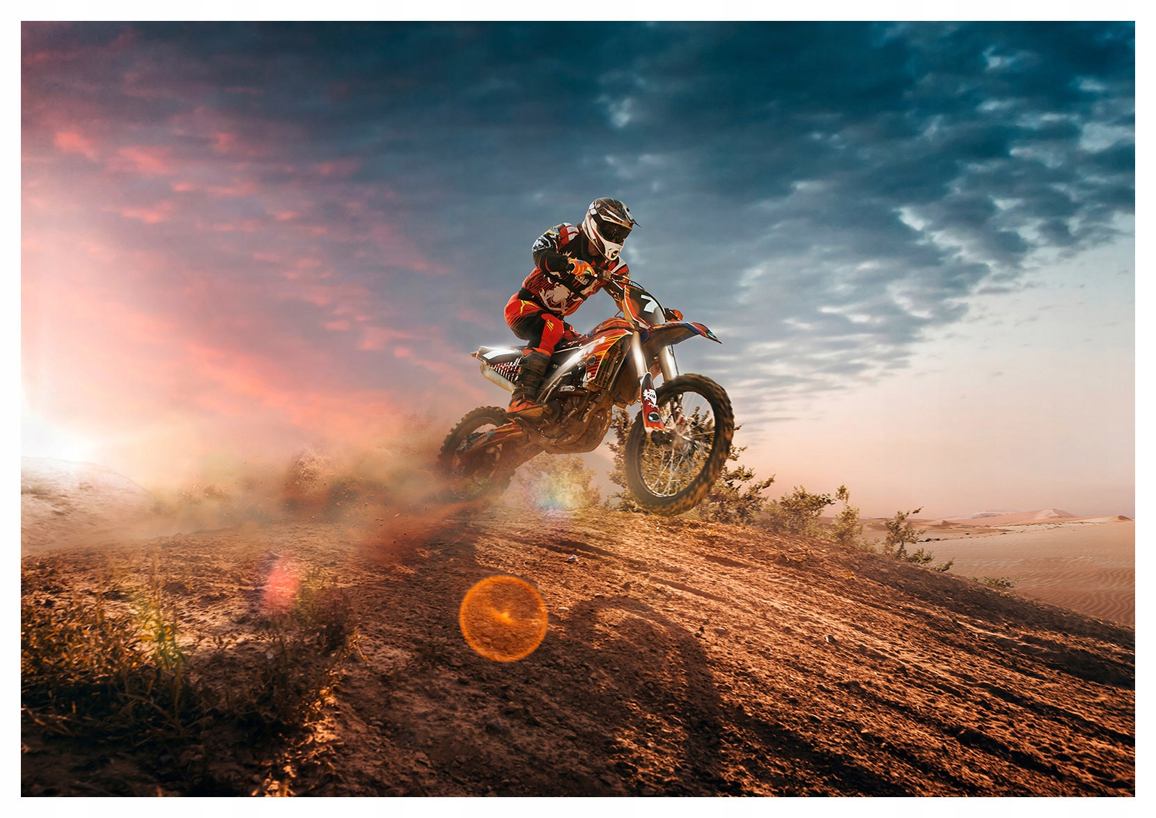 Fototapeta Motokros Adrenalin a rychlost Extrémní emoce 300x210 lepidlo