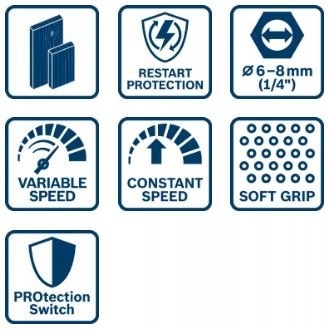 FREZARKA GÓRNOWRZECIONOWA GOF 130 Napięcie zasilania 230 V
